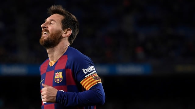 Lionel Messi, bintang Barcelona. Foto: Josep LAGO / AFP
