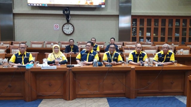 Audiensi Serikat Pekerja Indosat dengan Komisi IX DPR RI, Jakarta, Selasa (25/2/2020). Foto:  Dok. SP Indosat