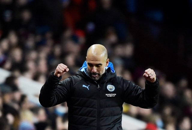 Pep Guardiola, pelatih Manchester City. Foto: REUTERS/Rebecca Naden