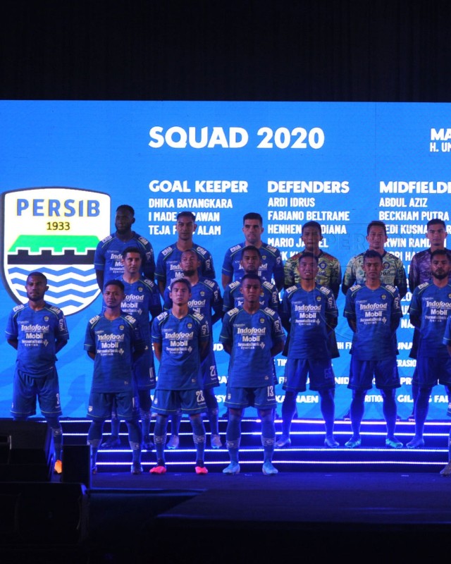 Skuat Persib Bandung untuk Liga 1 2020. Foto: Dok. Media Persib