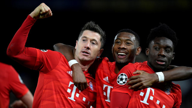 Chelsea melawan Bayern Muenchen