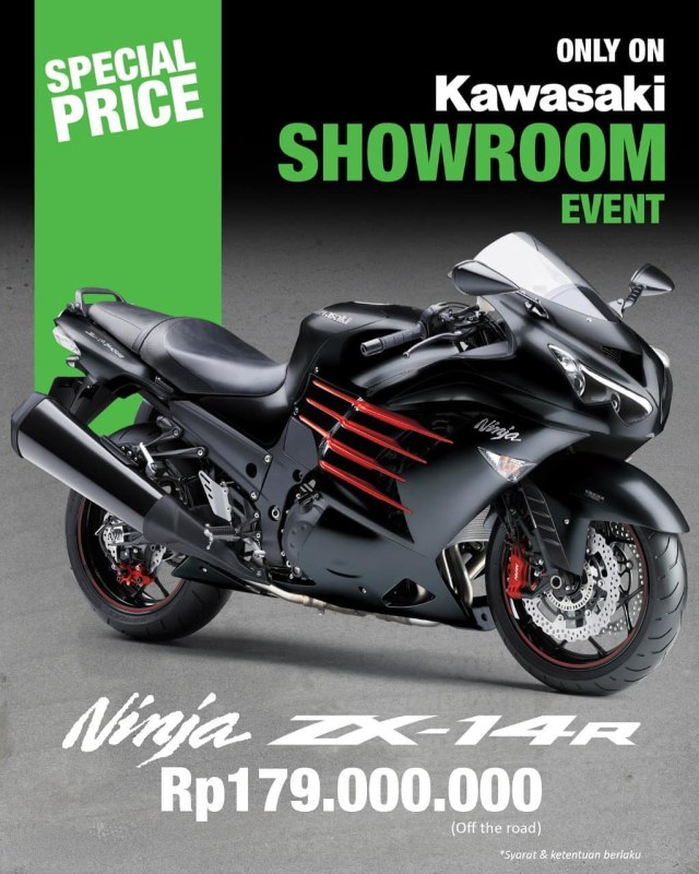 Kawasaki Showroom Event 2020 Foto: dok. KMI