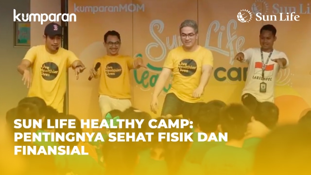 com-Sun Life Healthy Camp: Pentingnya Sehat Fisik dan Finansial. Foto: Facebook kumparan