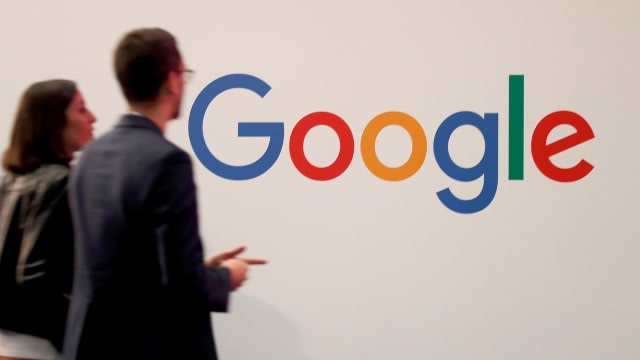Perusahaan teknologi Google. Foto: Charles Platiau/Reuters