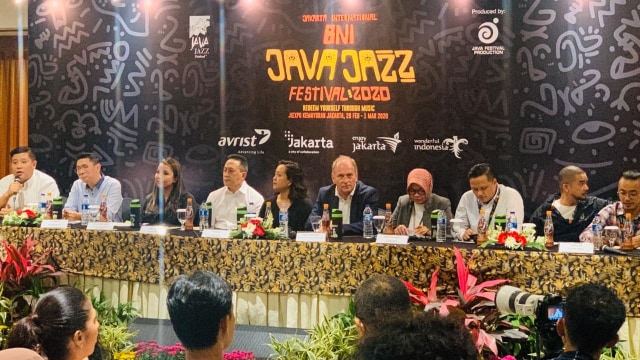 Konferensi pers BNI Java Jazz Festival. Foto: Alexander Vito/kumparan