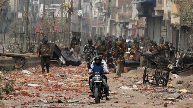 India Tangkap 514 Orang Terkait Kerusuhan Antaragama (9845)