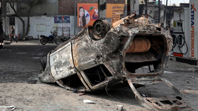 India Tangkap 514 Orang Terkait Kerusuhan Antaragama (9844)