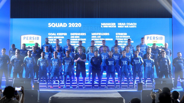 Skuat persib untuk Liga 1 2020. Foto: Dok. Media Persib