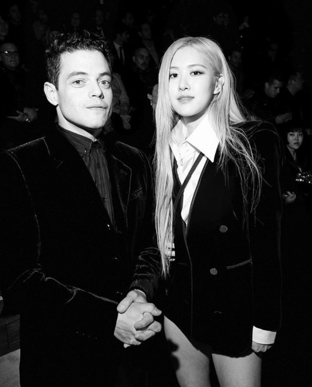 5 Potret Rosé 'Blackpink' Bersama Selebritas di Paris, Rami Malek Salah Satunya (1213680)