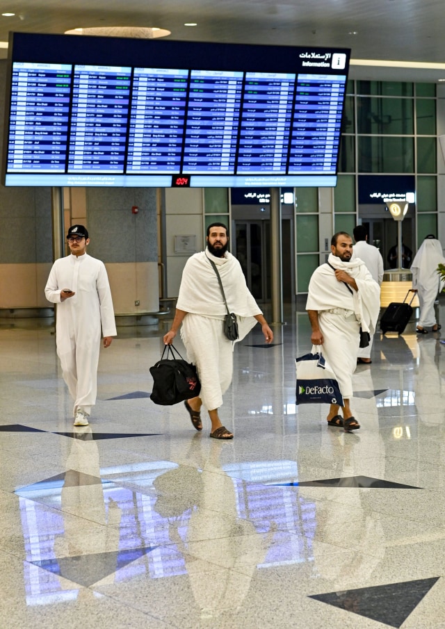 Foto ilustrasi Bandara Internasional King Abdulaziz Arab Saudi di Jeddah. Foto: AFP/GIUSEPPE CACACE