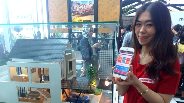 Peluncuran menu BukaRumah, kolaborasi Bank Mandiri dan Bukalapak di Menara Mandiri I, Jakarta, Kamis (27/2/2020). Foto: Selfy Momongan/kumparan