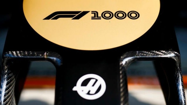 Promosi Haas Team jelang balapan F1 ke-1000 di GP China 2019. Foto: Dok. Haas F1 Team
