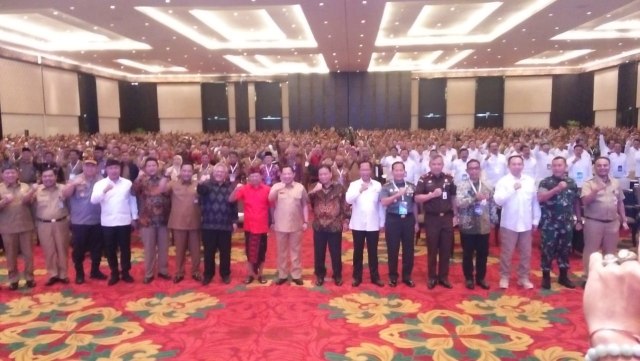 Peserta Rakor Kemendagri di Nusa Dua  Convention Center - KAD