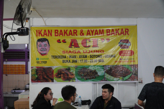 Ikan Bakar dan Ayam Bakar ACI, fenomenal di kawasan Jl. Siaga, kubu raya Pontianak