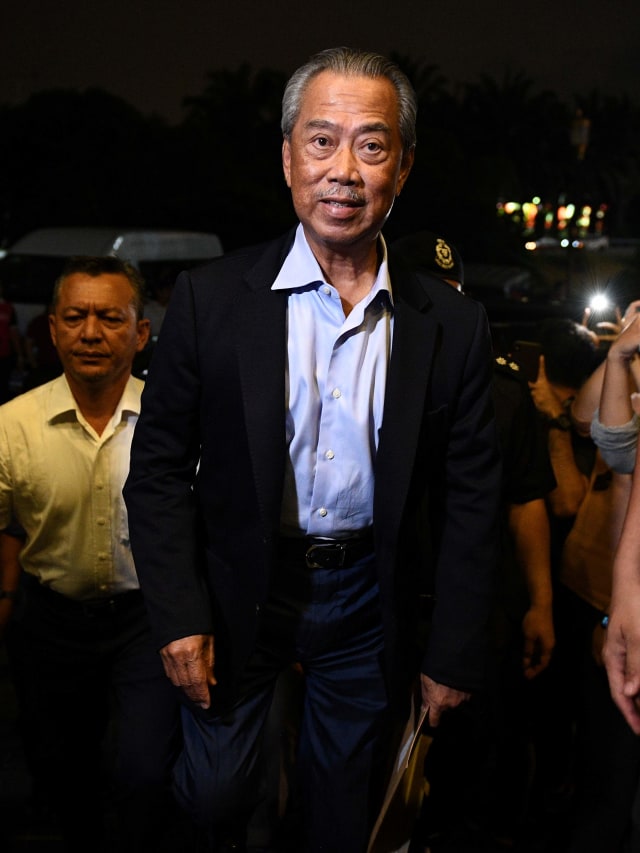 Eks Menteri Dalam Negeri Malaysia, Muhyiddin Yassin. Foto: AFP/ROSLAN RAHMAN