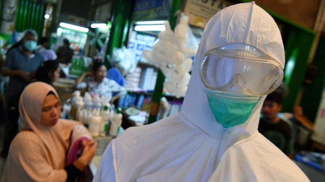 Harga masker di pasar pramuka