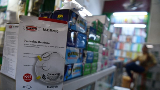 Harga masker di pasar pramuka