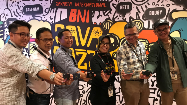 Kartu Tap Cash Baru di BNI Java Jazz Festival 2020. Foto: Abdul Latif/kumparan