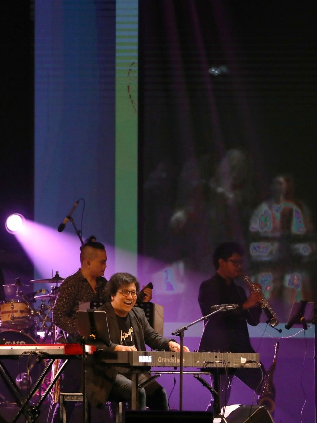 Penampilan Chrisye Live by Erwin Gutawa pada Java Jazz Festival 2020 di JI Expo Kemayoran, Jakarta, Jumat (28/2) malam. Foto: Nugroho Sejati/kumparan