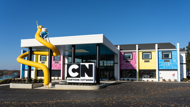 Hotel kartun Cartoon Network di Pennsylvania, Amerika Serikat. Foto: Shutter Stock