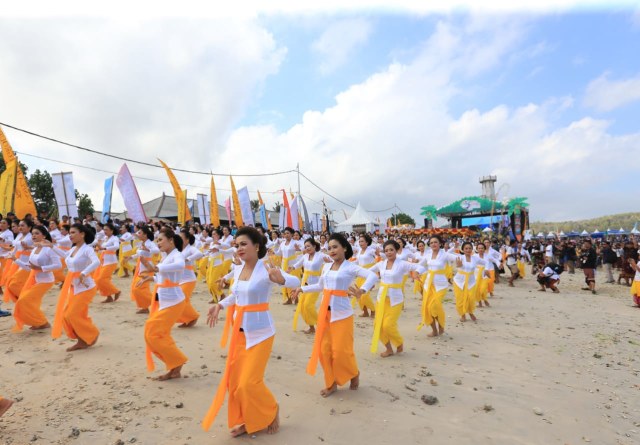 Tari Rejang di Festival Nusa Penida yang menjadi daya tarik wisata di Klungkung - dok.kanalbali