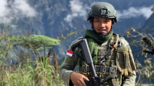 Anggota Brimob yang ditembak KKB di Papua