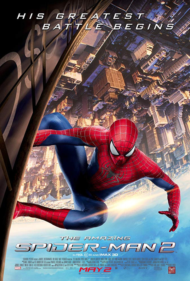 Poster film  The Amazing Spider Man 2. Dok: IMDb