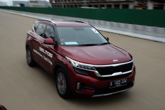 First drive Kia Seltos  Foto: Bangkit Jaya Putra/kumparan