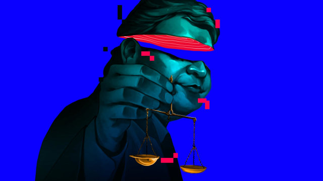 Akal Bulus Omnibus Law. Ilustrator: Indra Fauzi/kumparan
