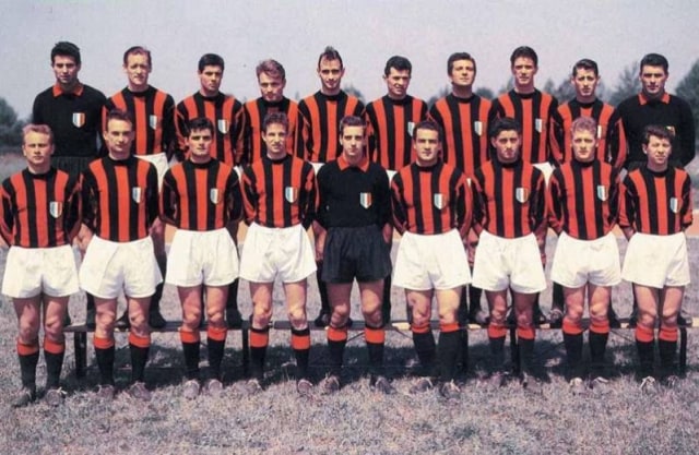 Skuat AC Milan 1958-59. Foto: Wikimedia Commons