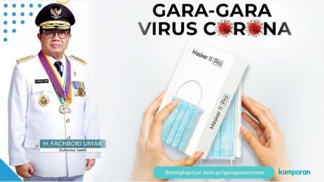 Gubernur Jambi Tingkatkan Kewaspadaan Serangan Virus Corona. Foto: Jambikita.id/kumparan