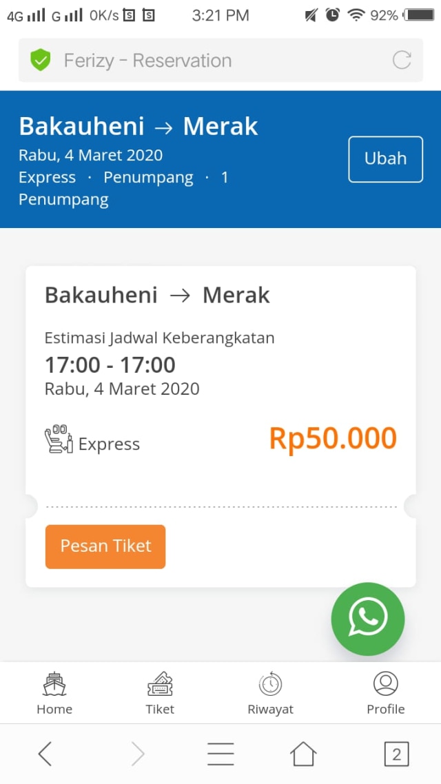 Ini Cara Membeli Tiket Online Penyeberangan Kapal Menggunakan Ferizy ...