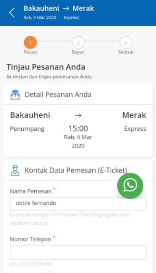 Ini Cara Membeli Tiket Online Penyeberangan Kapal Menggunakan Ferizy ...