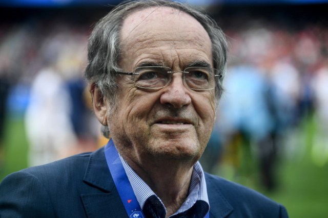 Presiden Federasi Sepak Bola Prancis, Noel Le Graet. Foto: AFP/Fred Tanneau