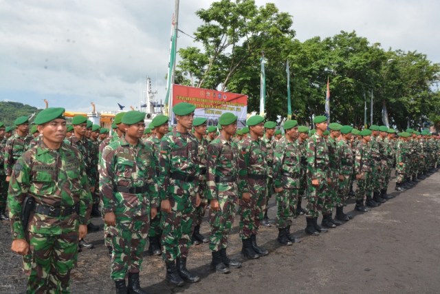 Anggota TNI. Foto: Ardyan/Info Dompu