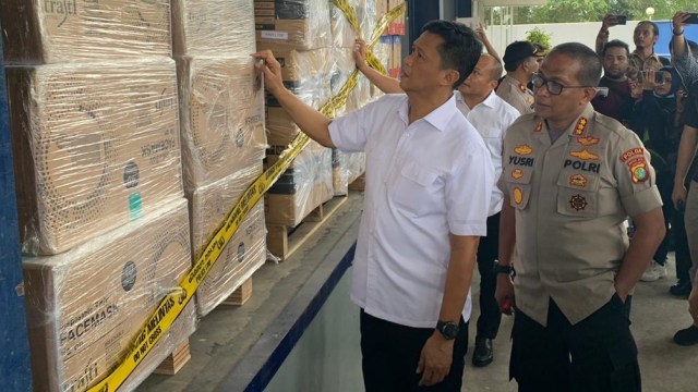 Pemeriksaan 11.480 masker di Tangerang