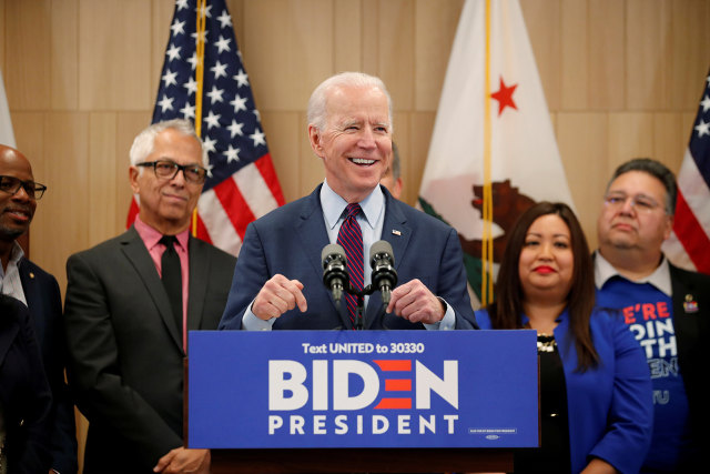 Joe Biden Foto: Reuters/Mike Blake