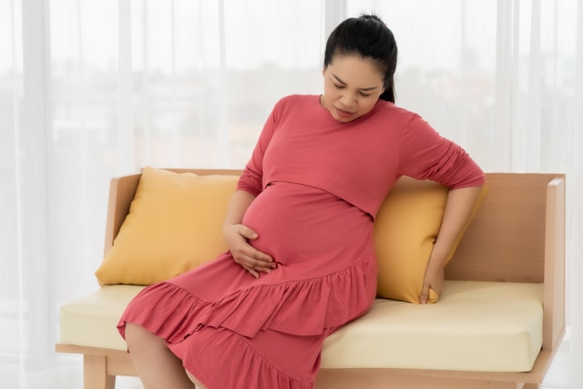 Ilustrasi preeklamsia saat hamil.  Foto: Shutterstock