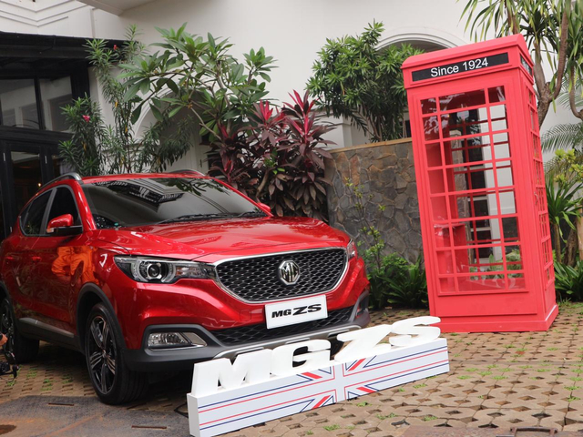 MG ZS yang akan dipasarkan di Indonesia. Foto: Ghulam Muhammad Nayazri