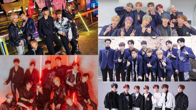 Variety show Road to Kingdom. Foto: The Boyz, ONF,  the_verivery,@Official_GNCD, @worldklass_too