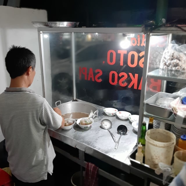 Makan Enak Nasi Soto Bakso Sapi Di Warung Wijaya Bali Segar Benar