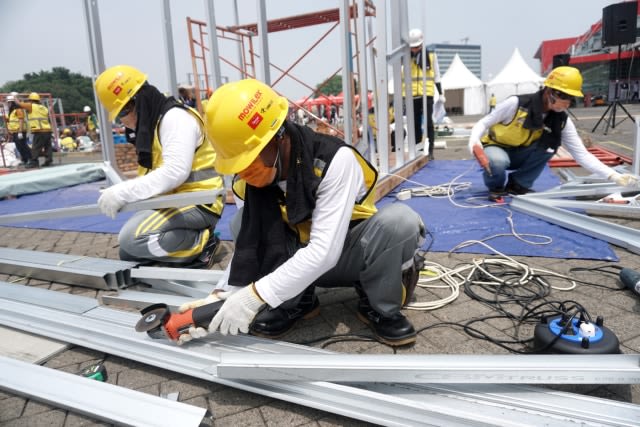 Ilustrasi Pekerja konstruksi (Foto: Iqbal Firdaus/kumparan ).