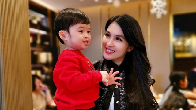 Sandra Dewi dan keluarganya Foto: Dok Instagram @raphaelmoeis