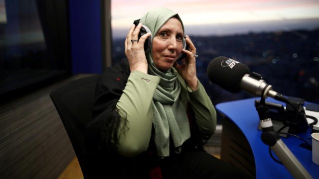 Wanita Pertama Berhijab yang Jadi Anggota DPR Israel. Foto: REUTERS/Ammar Awad