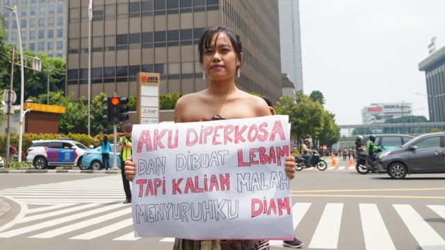 Women's March Jakarta 2020 Foto: Avissa Harness/kumparan