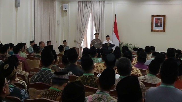 Ma'ruf Amin Hadiri Pembukaan Rakornas Ikatan Dai Indonesia (11499)
