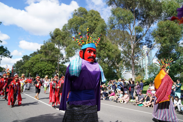 Ragam Budaya Indonesia Meriahkan Moomba Festival Parade 2020 di Melbourne (210179)