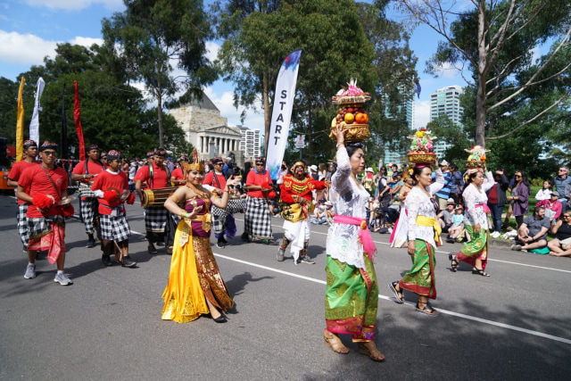 Ragam Budaya Indonesia Meriahkan Moomba Festival Parade 2020 di Melbourne (210176)