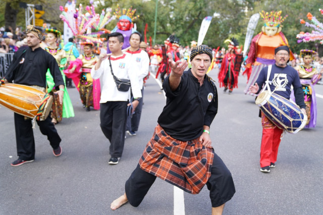 Ragam Budaya Indonesia Meriahkan Moomba Festival Parade 2020 di Melbourne (210177)