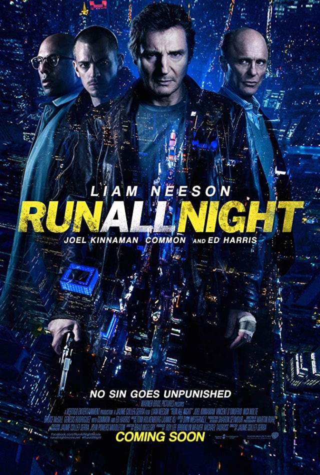 Poster Film Run All Night. Dok: IMDb